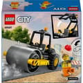 Miniatyrbillede 6 af 6: LEGO 60401 City Construction Machinery Damptromle Lastbil Legetøjsmodel med Arbejder Minifigurer