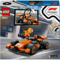Miniatyrbild 6 av 6: LEGO City 60442 McLaren racerbil med F1-förare - Leksak för pojkar från 6 år