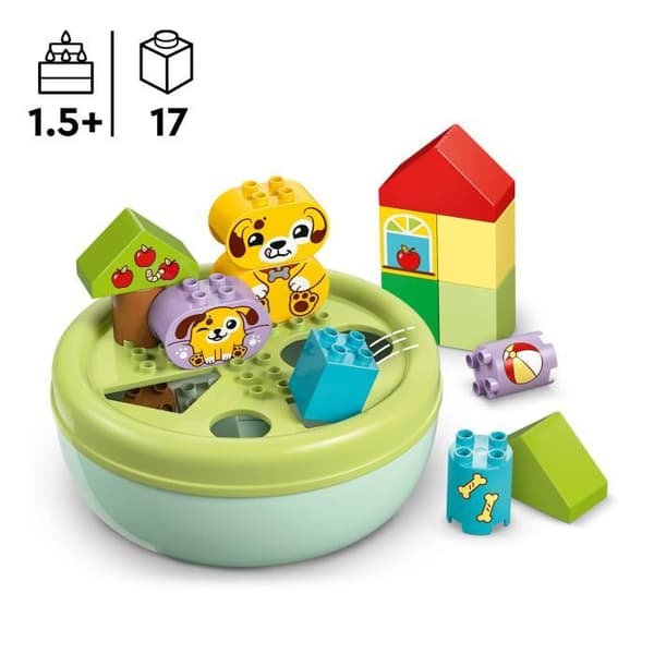 LEGO DUPLO Ensimmäinen 10441 Muotolajittelijani: Pentutalo - Varhaiskehityspeli 18 kuukaudelle
