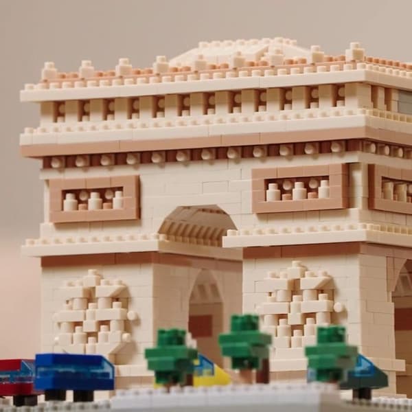Nanoblock Triumfbågen -