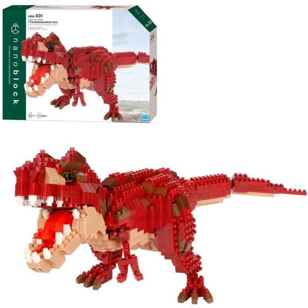 Nanoblock - NBM-031 - Nanoblock Tyrannosaurus Rex - Deluxe-udgave