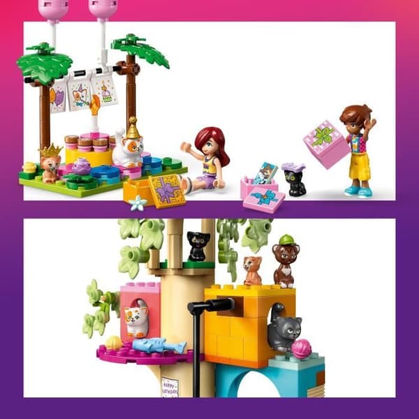 LEGO Friends 42666 Födelsedagskalas och klösträd - Spel för flickor från 6 år