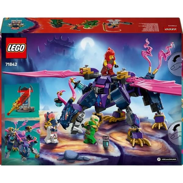 LEGO NINJAGO 71842 Rontu Drakmästaren - Byggset för pojkar från 7 år