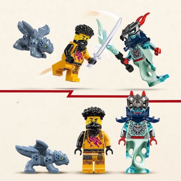 LEGO NINJAGO 71839 Arinin Spinjitzu-robotti - Rakennussetti 7-vuotiaille pojille
