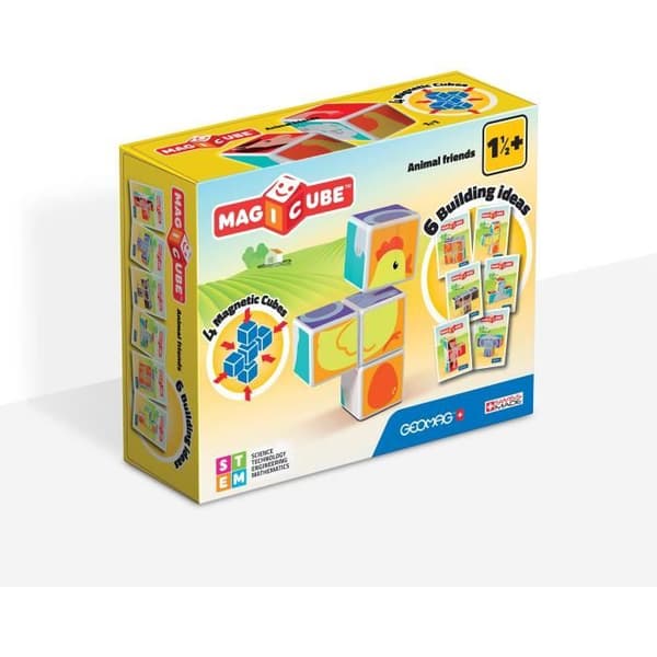 MAGICUBE Eläinystävät (4 kuutiota)