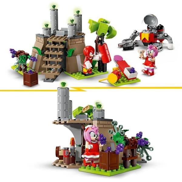 LEGO Sonic the Hedgehog 76998 Knuckles and the Master Emerald Sanctuary Gamer Set