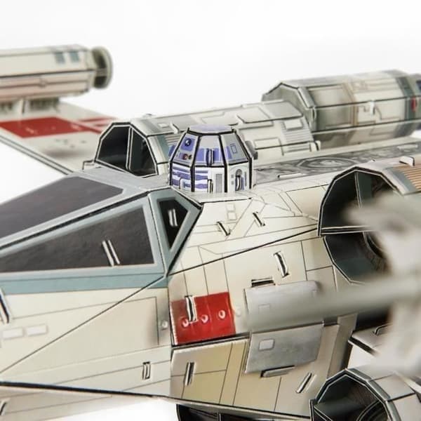 Star Wars - X-WING FIGHTER - 4D-modellbyggsats att bygga - 28 cm