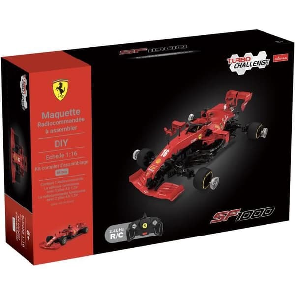 Ferrari SF 1000 Monteringssats - TURBO CHALLENGE - Fjärrstyrd bil - Röd - 1/16