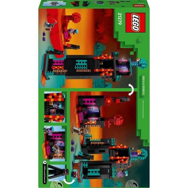 LEGO Minecraft 21279 Enderman Torn - Byggsattslek för pojkar från 9 år