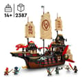 Miniatyrbild 2 av 5: LEGO NINJAGO 71848 Bountytemplet - Byggset för pojkar från 14 år - Båt