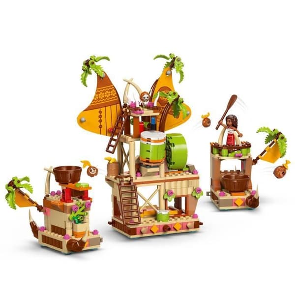 LEGO Disney Vaiana 2 43258 Kakamora-skeppet - Byggset för tjejer från 7 år