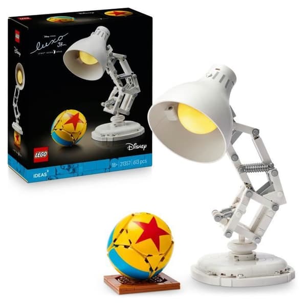 LEGO Ideas 21357 Disney Pixar Luxo Jr. - Samling Konstruktionsset för Vuxna - Dekor