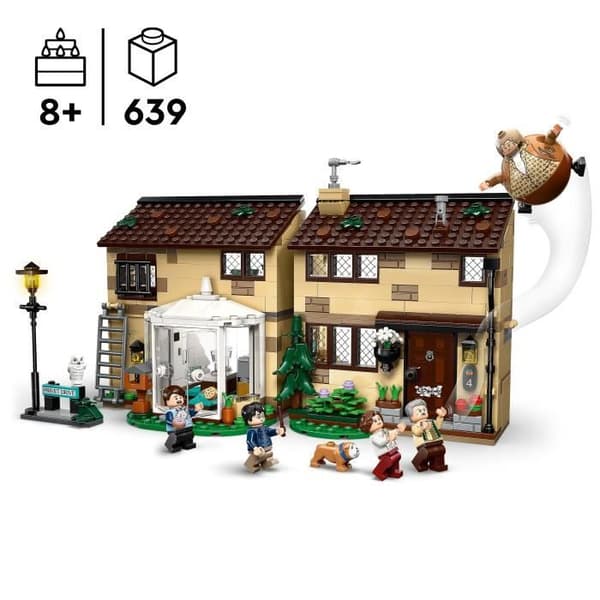 LEGO Harry Potter 76451 Privet Drive: Tants Marge Besök - Spel För Kille 8 År