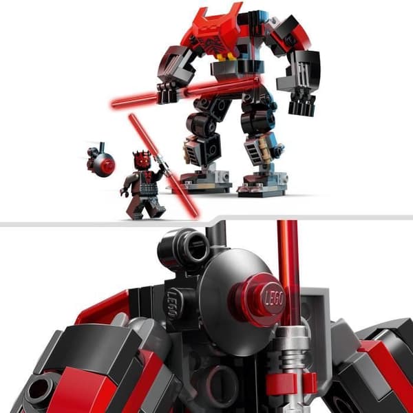 LEGO Star Wars 75411 Dark Maul Robot - Byggset för pojkar från 6 år