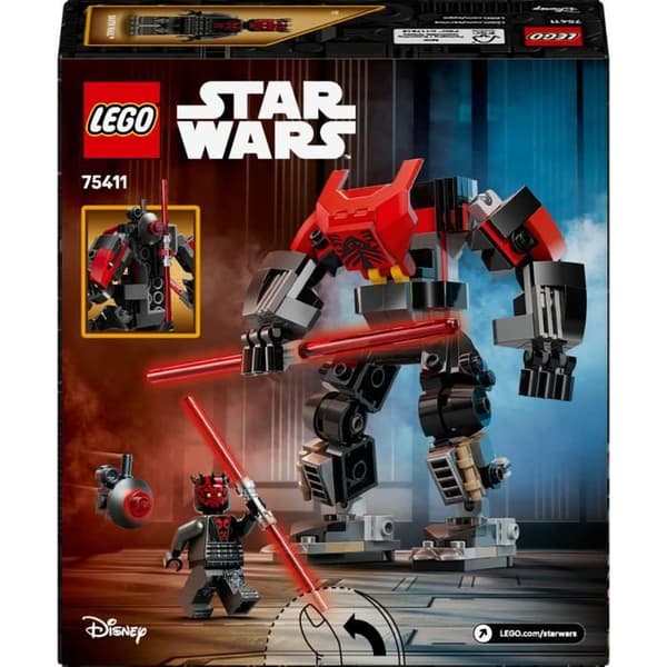 LEGO Star Wars 75411 Dark Maul Robot - Byggset för pojkar från 6 år