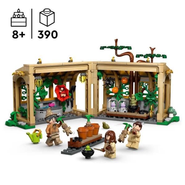 LEGO Harry Potter 76445 Hogwarts Slott: Botanikkurs - Leker for jenter 8 år