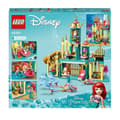 Miniatyrbild 6 av 6: LEGO® 43207 Disney Ariels undervattenspalats, Princess Castle Building Kit, med den lilla sjöjungfrun minidocka