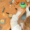 Miniatyrbillede 5 af 11: WOOPIE STEM byggeklodser – 163-delt køretøjskonstruktionssæt