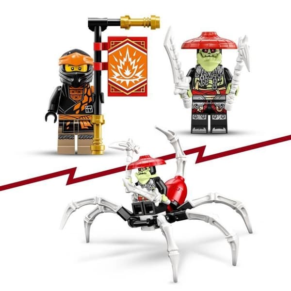 LEGO® NINJAGO 71782 Cole's Earth Dragon – Evolutionsleksak med 2 minifigurer
