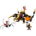 Miniatyrbild 2 av 6: LEGO® NINJAGO 71782 Cole's Earth Dragon – Evolutionsleksak med 2 minifigurer