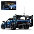Miniatyrbild 3 av 5: LEGO® Technic 42123 McLaren Senna GTR, byggbar modellbil, sportbilskonstruktion, racerbilsleksak