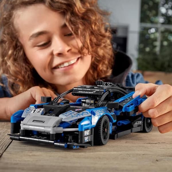 LEGO® Technic 42123 McLaren Senna GTR, byggbar modellbil, sportbilskonstruktion, racerbilsleksak