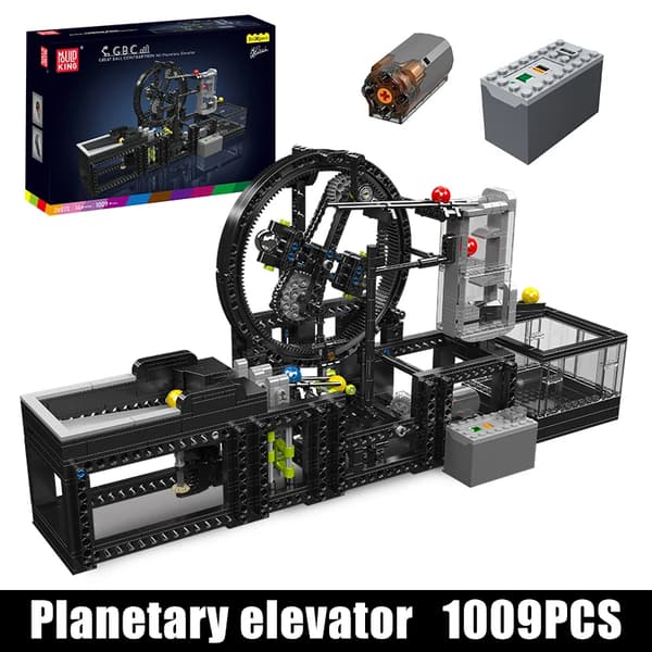 GBC Planetary Rotation Elevator, 1000+ Byggdelar, Motoriserad Åtgärd,Planetär Lyft