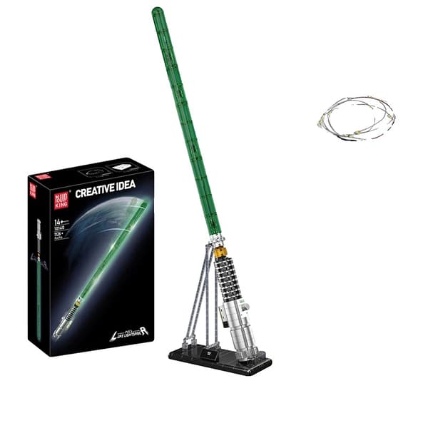 Mould King Lightsaber Byggelegetøj, 1126 Miljøvenlige Stykker, Kompatibel med Store Mærker,original boks emballage
