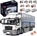 Miniatyrbillede 2 af 2: Containerlastbil, Fjernbetjening, Lithiumbatteri, Unisex,Original Kasse