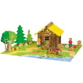 Miniatyrbild 2 av 5: JEUJURA - Naturens Hus - Byggset i naturligt trä - 95 delar