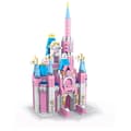 Miniatyrbild 1 av 3: Byggset 6 i 1 1000 bitar Prinsesslott Utbildande Rolig Blå / Rosa