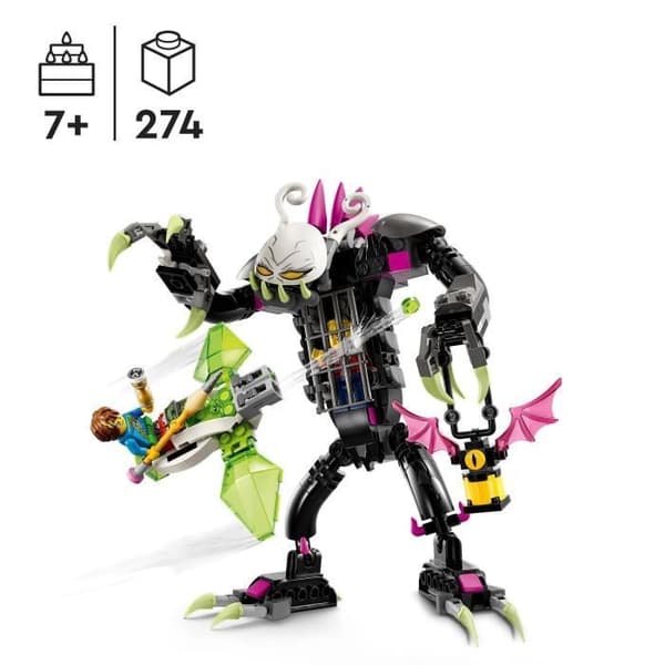 LEGO® DREAMZzz 71455 Monsterburleksak med Z-Blob miniplan eller flygande motorcykelminifigurer