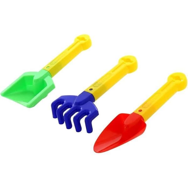 Manipulationsspel - Wader - polesie38470 - 3 bitar - Spade, kratta, spadar - Grön