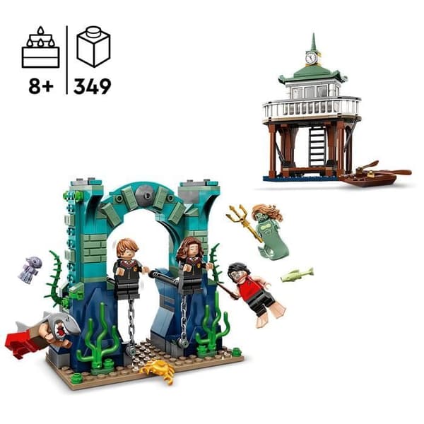 LEGO® Harry Potter 76420 Triwizard Tournament: Black Lake Toy med båt och 5 minifigurer