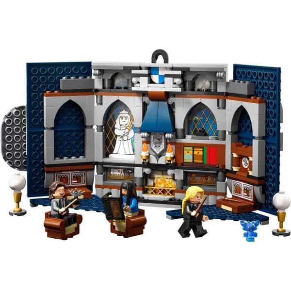 LEGO® Harry Potter 76411 Ravenclaws husvapen, leksak med 3 minifigurer och Hogwarts-dekoration