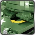 Miniatyrbild 3 av 11: COBI 2239 AMERIKANSK STRIDSVAGN M41A3 WALKER BULLDOG
