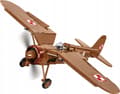 Miniatyrbillede 3 af 11: POLSK MILITÆRKLOKKE COBI 5742 JAGEFLY PZL P11C PILOTFIGUR
