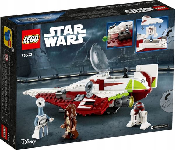 LEGO Star Wars 75333 Obi-Wans Taun Jedi Fighter Star Wars