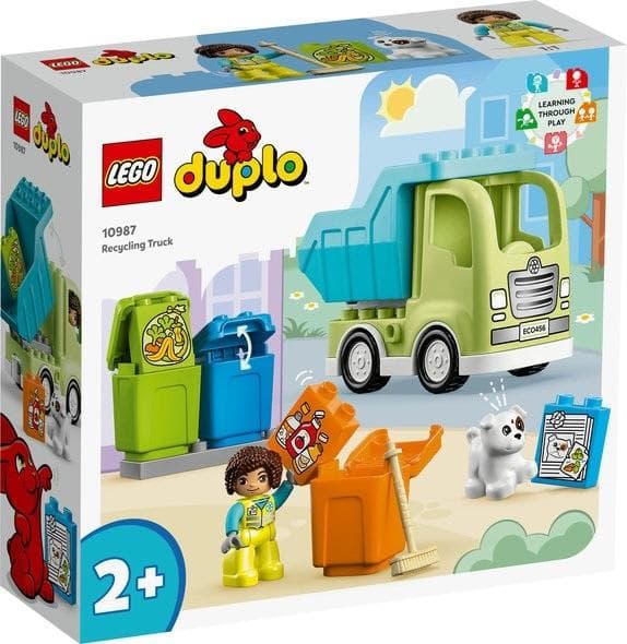 LEGO Duplo Lastbil Sopbil Bil 2+ 10987
