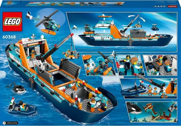 LEGO City 60368 Arktisk Forskningsfartøj