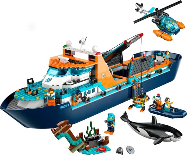 LEGO City 60368 Arktisk Forskningsfartøj