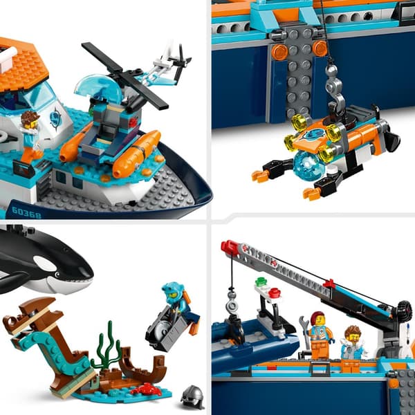 LEGO City 60368 Arktisk Forskningsfartøj