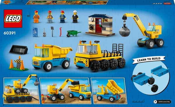LEGO City 60391 Rakennusajoneuvot