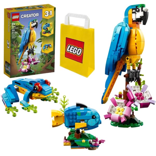 LEGO Creator 3-in-1 31136 Eksoottinen papukaija 3-in-1