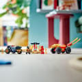 Miniatyrbillede 6 af 11: LEGO NINJAGO 71789 BATTLE CAR MOTORCYKEL NINJA KAI HERRE RAS GYLDNE HAMMER