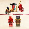 Miniatyrbillede 9 af 11: LEGO NINJAGO 71789 BATTLE CAR MOTORCYKEL NINJA KAI HERRE RAS GYLDNE HAMMER