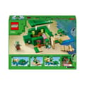 Miniatyrbillede 3 af 11: LEGO Minecraft Åbnbart Skildpadde Strandhus 21254 Druknet Krigerskildpadde