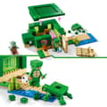 Miniatyrbillede 6 af 11: LEGO Minecraft Åbnbart Skildpadde Strandhus 21254 Druknet Krigerskildpadde