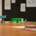 Miniatyrbillede 9 af 11: LEGO Minecraft Åbnbart Skildpadde Strandhus 21254 Druknet Krigerskildpadde