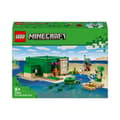 Miniatyrbillede 2 af 11: LEGO Minecraft Åbnbart Skildpadde Strandhus 21254 Druknet Krigerskildpadde